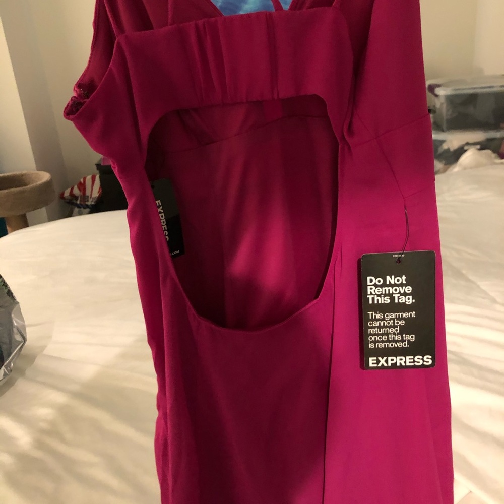 Express strappy open back dress